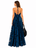 Exquisite Lace Cami Crop Top & High-Waist A-Line Maxi Skirt Two-Piece Set