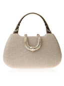 Elegant Shimmer Mini Evening Handbag