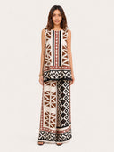 Geometric Print Two-Piece Set