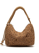 Boho Hollow Crochet Knitted Hobo Shoulder Bag