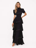 Retro Princess Multi-Layer Maxi Cake Dress