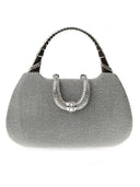Elegant Shimmer Mini Evening Handbag