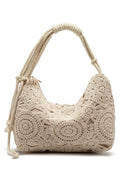 Boho Hollow Crochet Knitted Hobo Shoulder Bag
