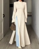 Fashion Slit Long Dress