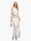 Bohemian Serenity Floral Two-Piece Set