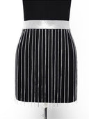 Tassel Rhinestone Chain Belt