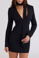 Elegant Sexy Crepe Shaping Mini Skirt