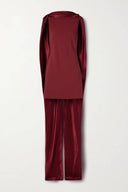 Elegant Mini Shawl-Style Satin Mini Dress