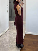 Classic Drop-Shoulder Long-Sleeve Cardigan