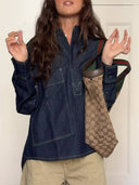 Modern Fashion Loose Balloon Denim Pants