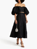 Delicate Hollow Lace Crochet High-Waist Skirt