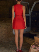 Casual Elegant Fitted Mini Dress
