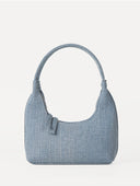 Fashion Niche Hand-Held Denim Dumpling Bag