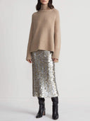 Elegant And Stylish Sequin Pencil Skirt