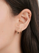 Slim Pave Sapphire Clickers