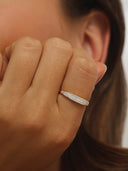 Pave Diamond Signet Ring
