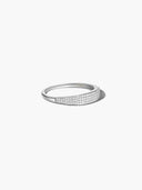 Pave Diamond Signet Ring