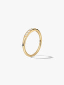 Petite Pave Curve Ring