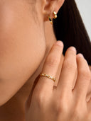Silver Linked Delicate Ring