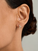 Pave Crystal Illusion Huggies