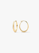 Large Oval Hoops