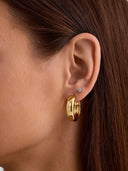 Large Chunky Hoops