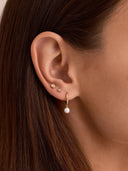 Pave Pearl Drops