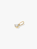 White Sapphire Charm