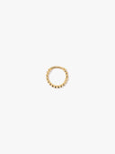 Single Cartilage Mini Beaded Huggie