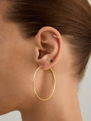 Single Cartilage Mini Pave Huggie
