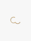 Single Cartilage Mini Pave Huggie
