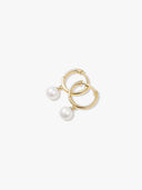Pearl Huggie Drops