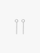 Bar Hoop Charm