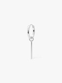 Bar Hoop Charm
