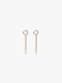 Bar Hoop Charm