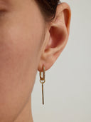 Bar Hoop Charm