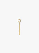 Bar Hoop Charm