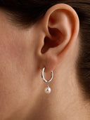 Pearl Hoop Charm