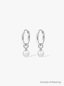 Pearl Hoop Charm