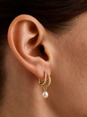 Pearl Hoop Charm