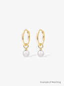 Pearl Hoop Charm