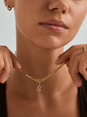 Crystal Letter Charm