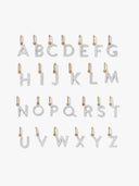 Crystal Letter Charm