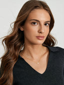 Baguette Crystal Illusion Necklace
