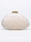 Fashionable Special-shaped Shell Acrylic Wedding Bag