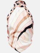 Unique Satin Printed Twill Tank Top Asymmetric Mini Skirt Set