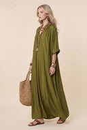 Minimalist Loose Shirt Dress