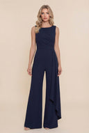 Asymmetric Streamer Design Jumpsuit