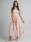 Glamorous Paisley Print Vacation Maxi Dress