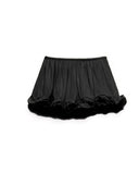 Delicate Romantic Drama Chiffon Wavy Ruffles Halter Irregular A-line Top
